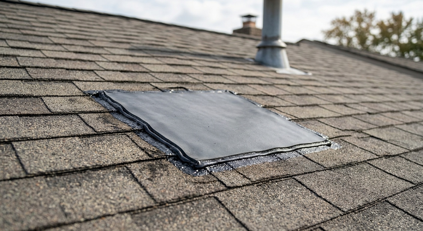 Roof leak repair